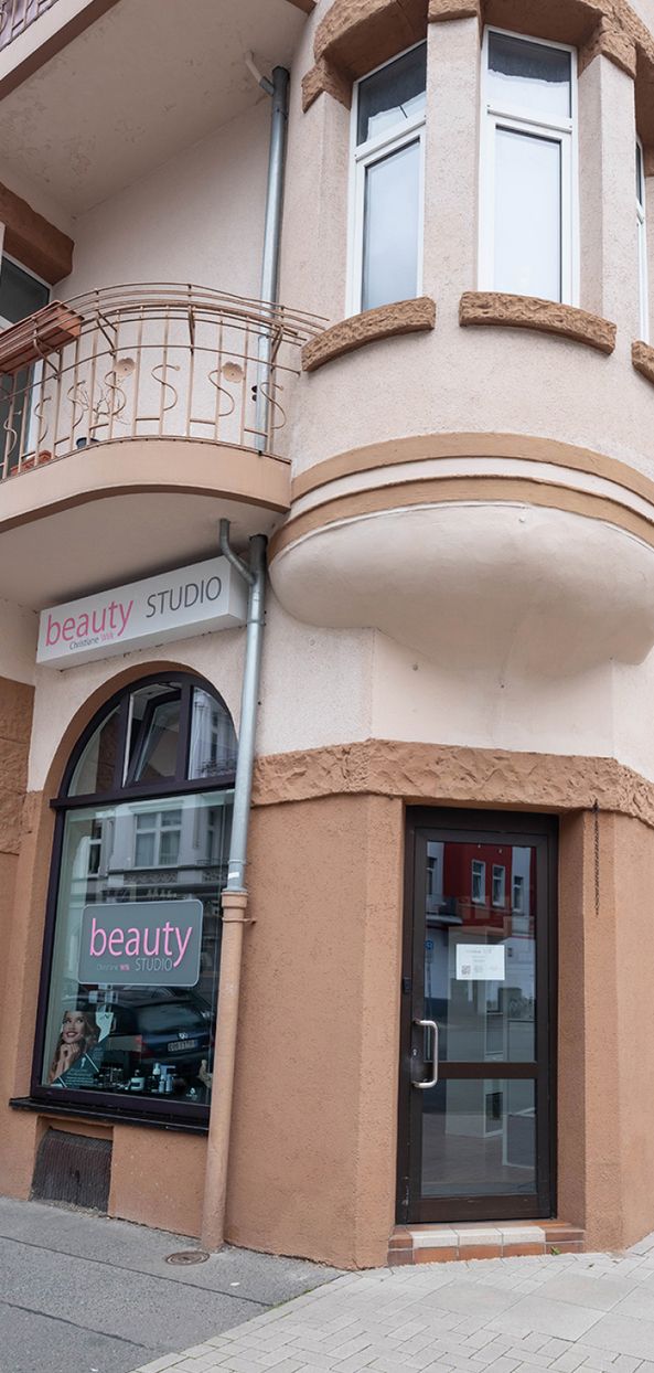 Hausansicht vom Beauty Studio