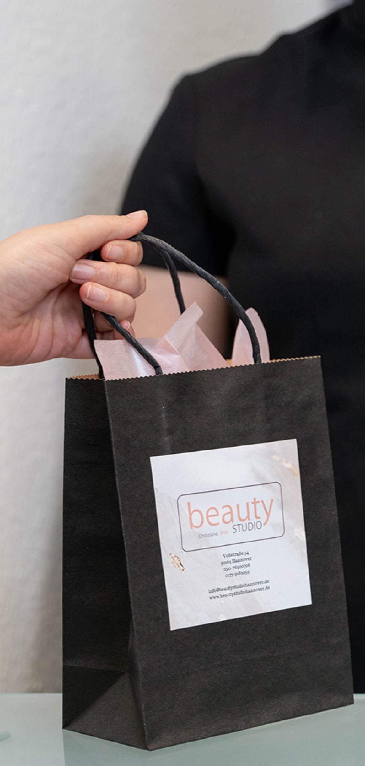 Kauf neuer Pflegeprodukte nach einer Behandlung